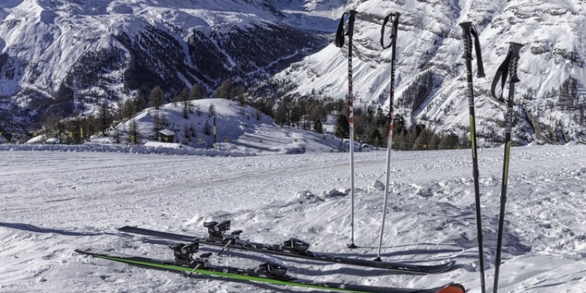 Skiing in Switzerland