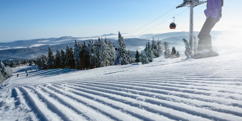 Skiing In France